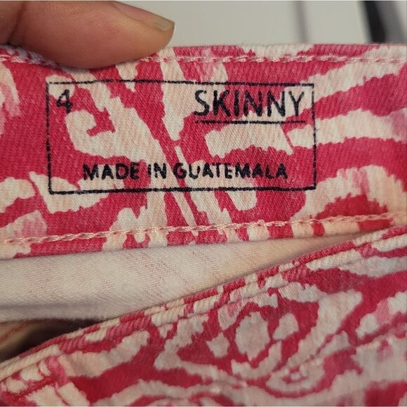 Vineyard vines Salt Island Tile Print Denim size 4 SALE! - Picture 8 of 12
